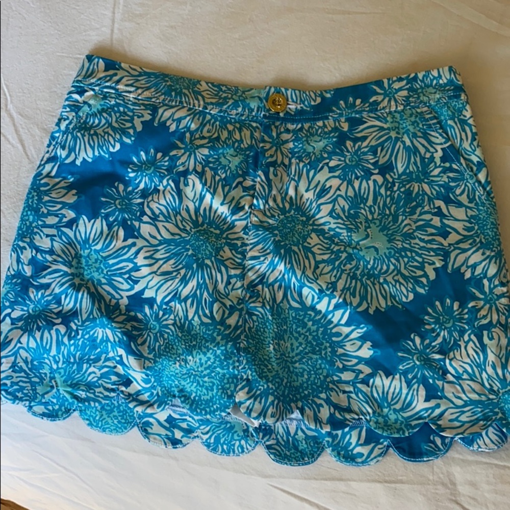 Lily Pulitzer Blue Skort (4)